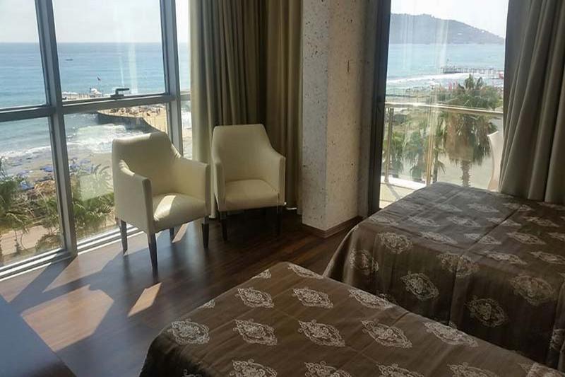 Bayar Garden Beach Hotel Alanya Luaran gambar