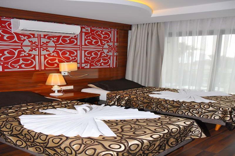 Bayar Garden Beach Hotel Alanya Luaran gambar